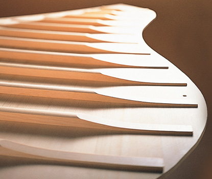 Kawai GL-20 solid spruce tapered soundboard